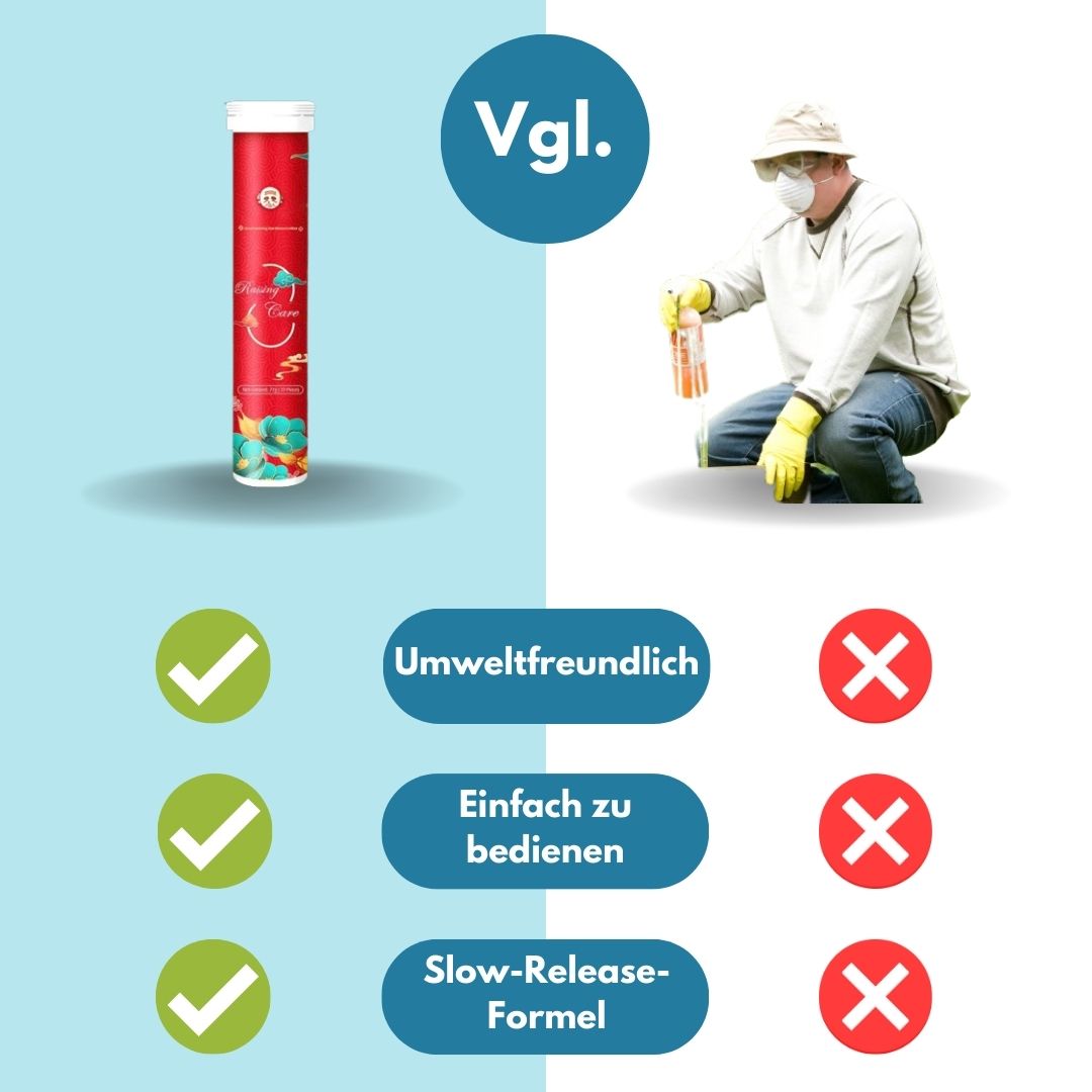 1+2 Gratis | Taby - Universal organischer Langzeitdünger Tabletten 100gr