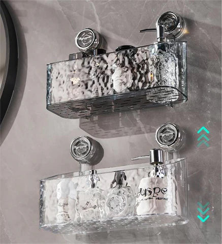 CrystalRegal™ – Bohrfreie Badezimmer-Organizer