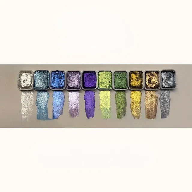 PearlScent™ - Pulver Mineral Perlenpigment Kunst Aquarell