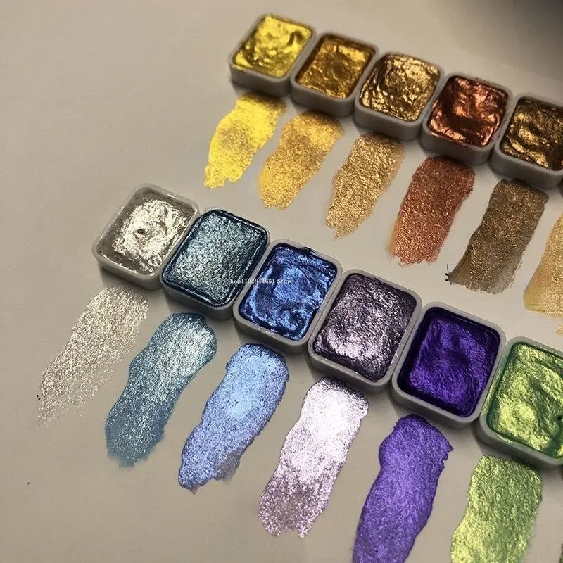 PearlScent™ - Pulver Mineral Perlenpigment Kunst Aquarell