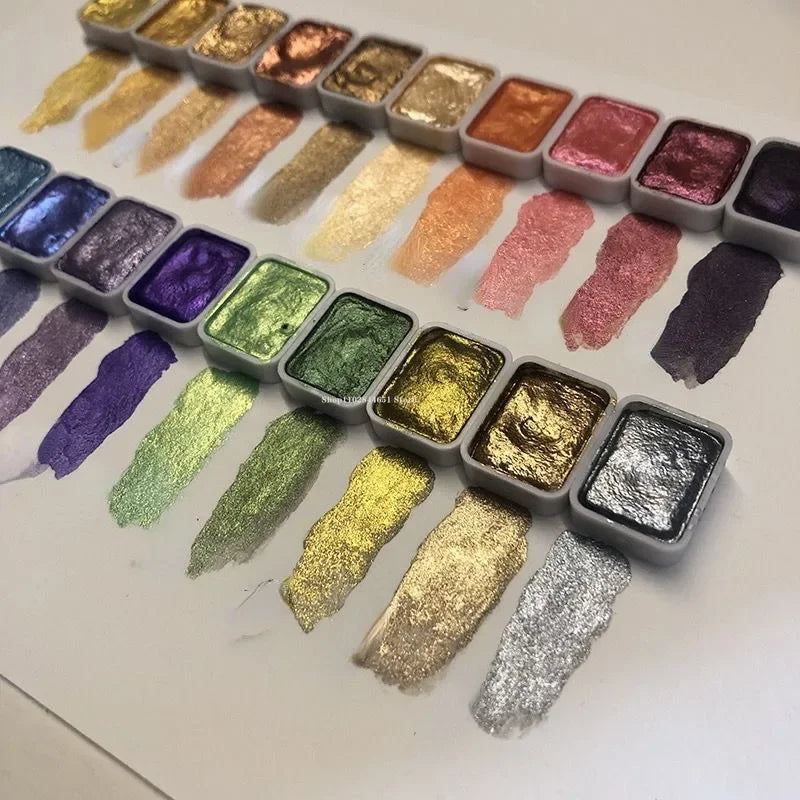 PearlScent™ - Pulver Mineral Perlenpigment Kunst Aquarell