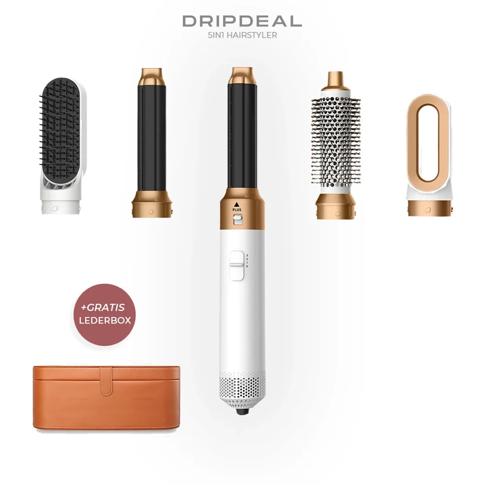 5-in-1-Warmluftstyler mit Coanda-Effekt | 5 Aufsätze für Locken, Glätten & Volumen | Schonendes Styling ohne Hitzeschäden 17