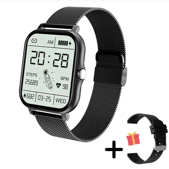 Smartwatch mit Gesundheits- und Fitness-Tracking | Herzfrequenz, Blutsauerstoff & Schlafanalyse | Bis zu 240 Stunden Akkulaufzeit 3