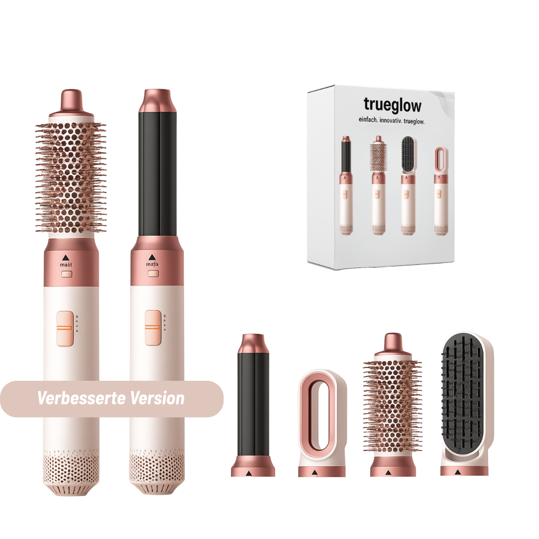 5 in 1 Haarstyler trueglow | 5 Funktionen in einem Gerät für individuelles Styling im Alltag | Limitierte Sonderedition 1
