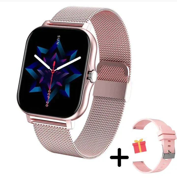 Smartwatch mit Gesundheits- und Fitness-Tracking | Herzfrequenz, Blutsauerstoff & Schlafanalyse | Bis zu 240 Stunden Akkulaufzeit 2