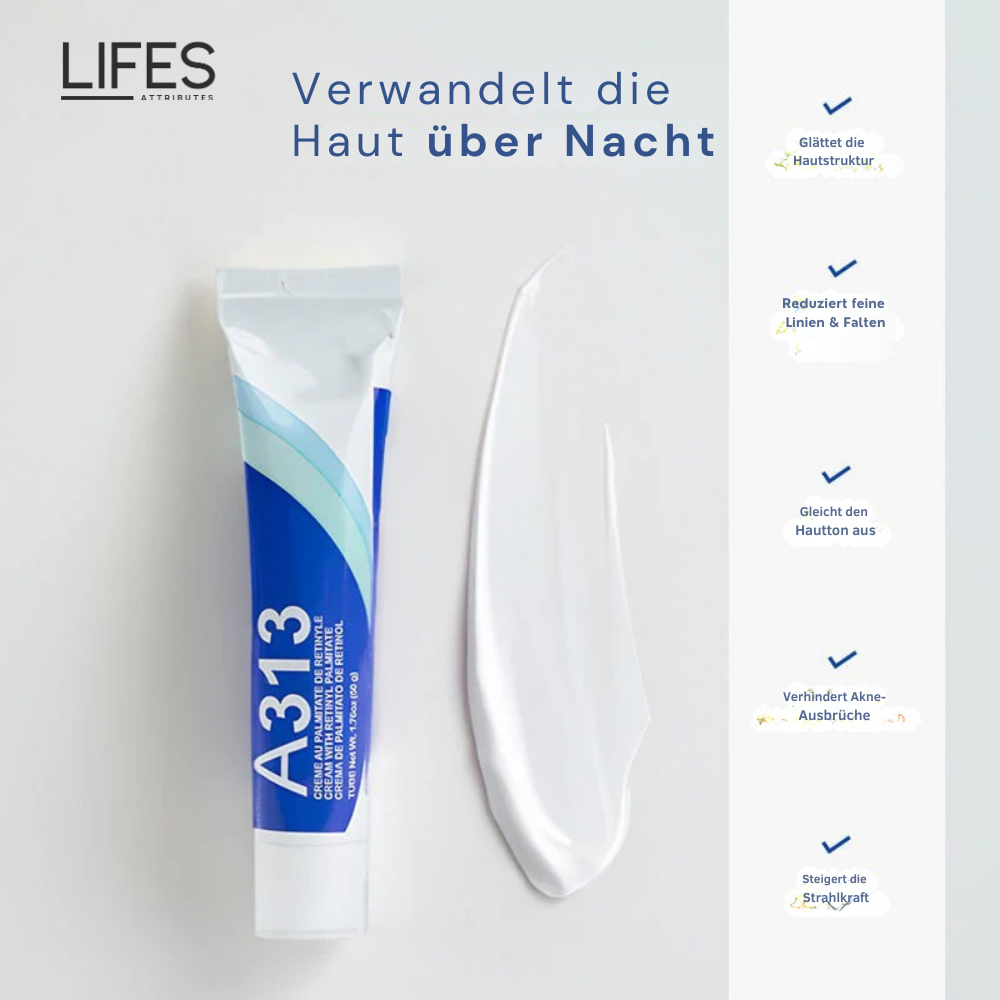 DermaCream™ - Retinol-Creme für strahlende Haut