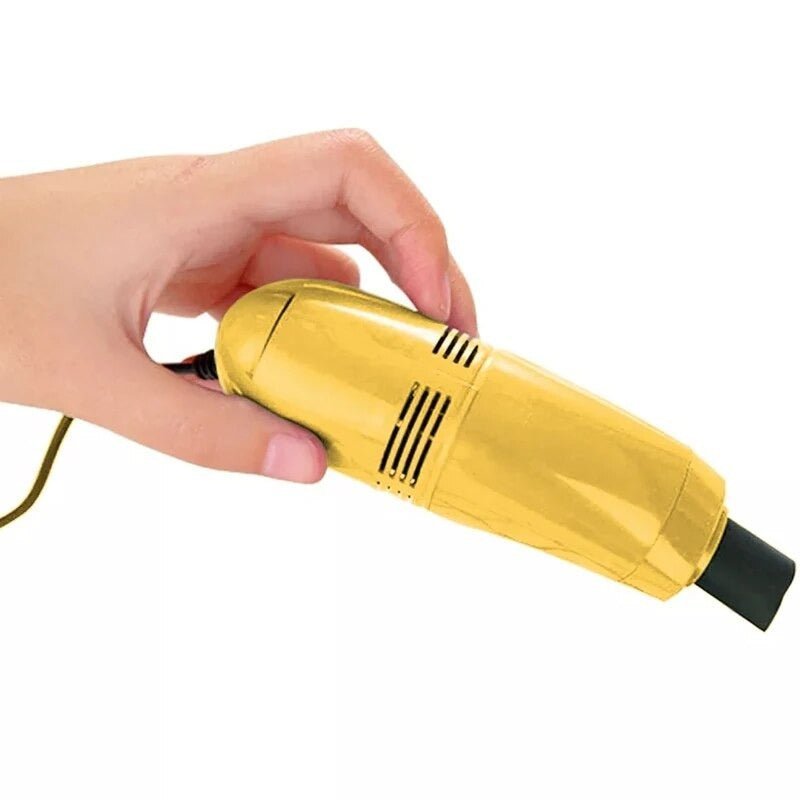 Mini-USB-Staubsauger für Tastatur | Kabellos ohne Batterien, 2 Reinigungsmodi | 70 g kompakt für Laptop, Kamera & Handy 7