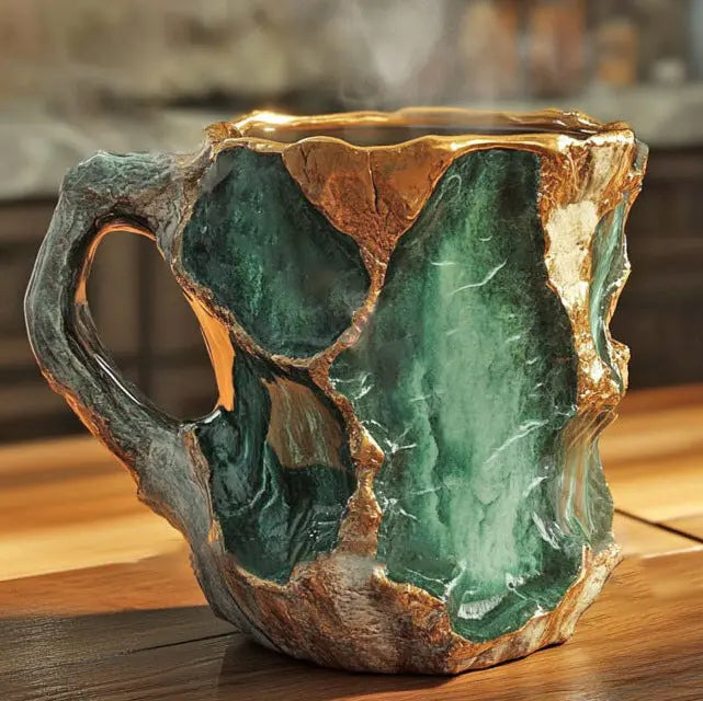 KrystalCoffee™ – Kaffeetassen Handgefertigt, inspiriert von Edelsteinen