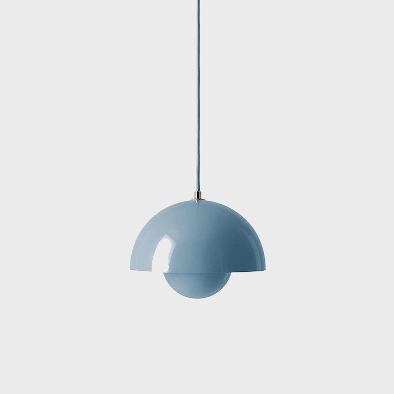 Halbkugel Pendelleuchte Metall | Nordisches Kuppel Design mit E27 Fassung | Gleichmäßiges Licht für Wohn- und Essbereich 18