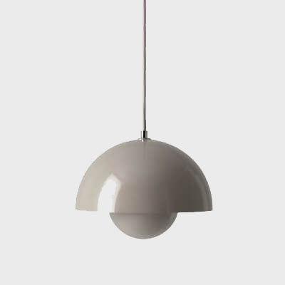 Halbkugel Pendelleuchte Metall | Nordisches Kuppel Design mit E27 Fassung | Gleichmäßiges Licht für Wohn- und Essbereich 12