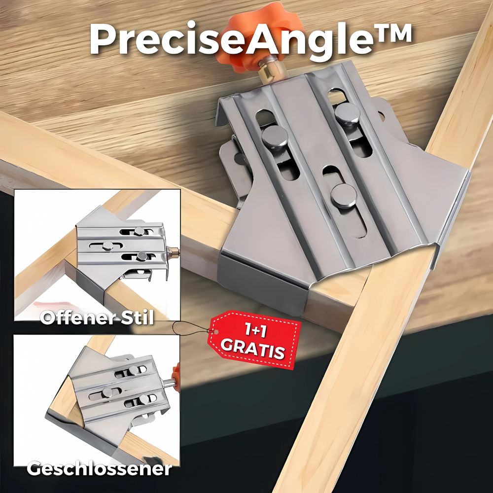 1+1 Gratis | AnglePrecise™ - Edelstahl-Winkel