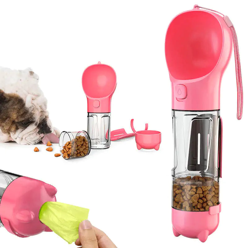 PuppyWander™ – 4-in-1 tragbare Flasche für Haustiere