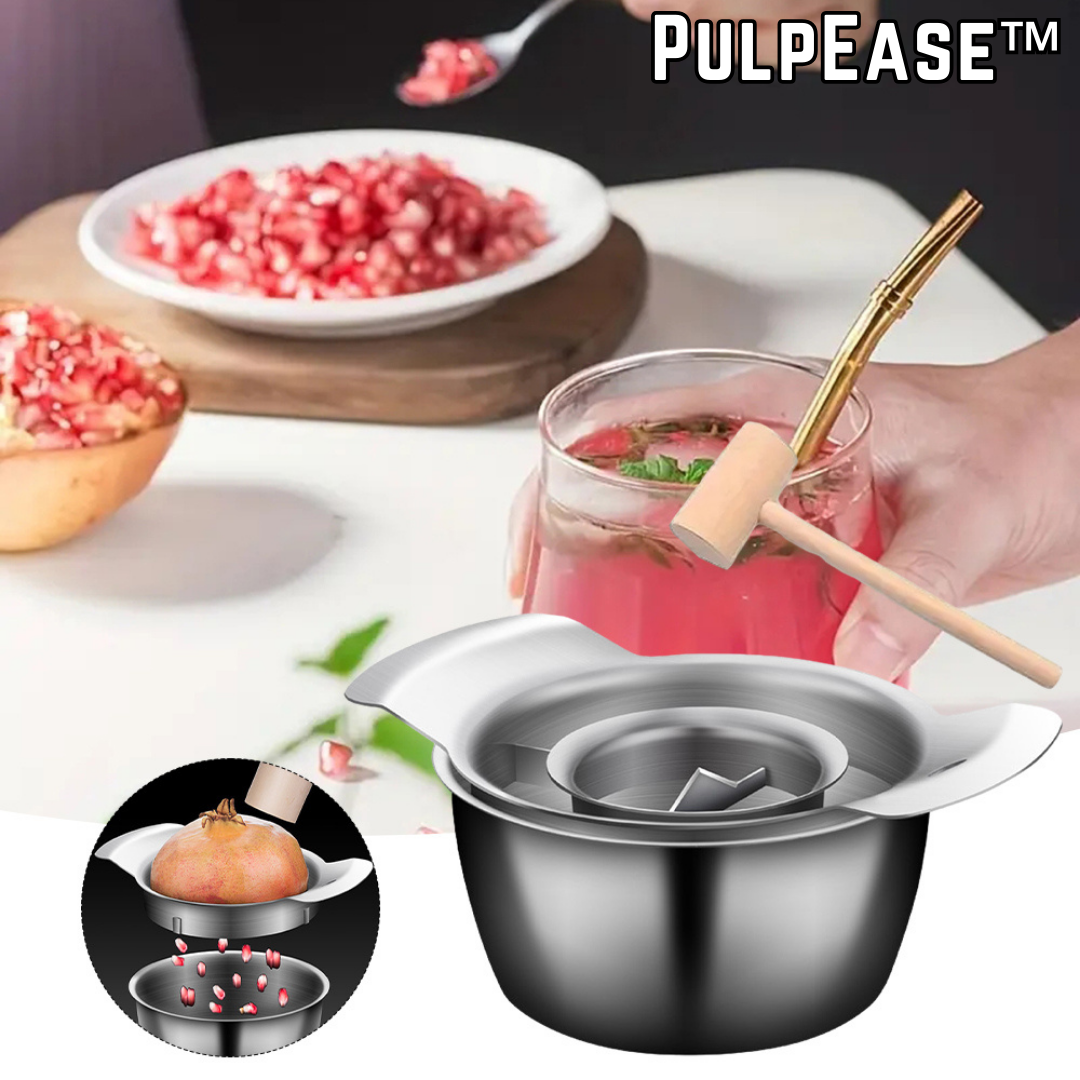 PulpClear™ - Granatapfelschäler und Fruchtfleischseparator