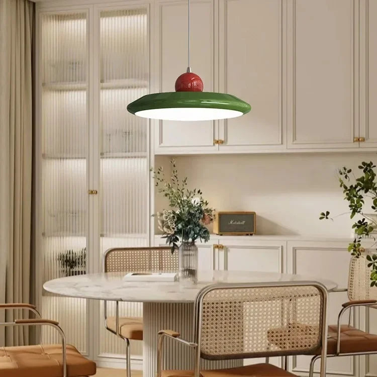 LED-Pendelleuchte im Bauhaus-Stil | 3 Lichtfarben einstellbar, verstellbare Pendellänge | Einfache Deckenmontage 4