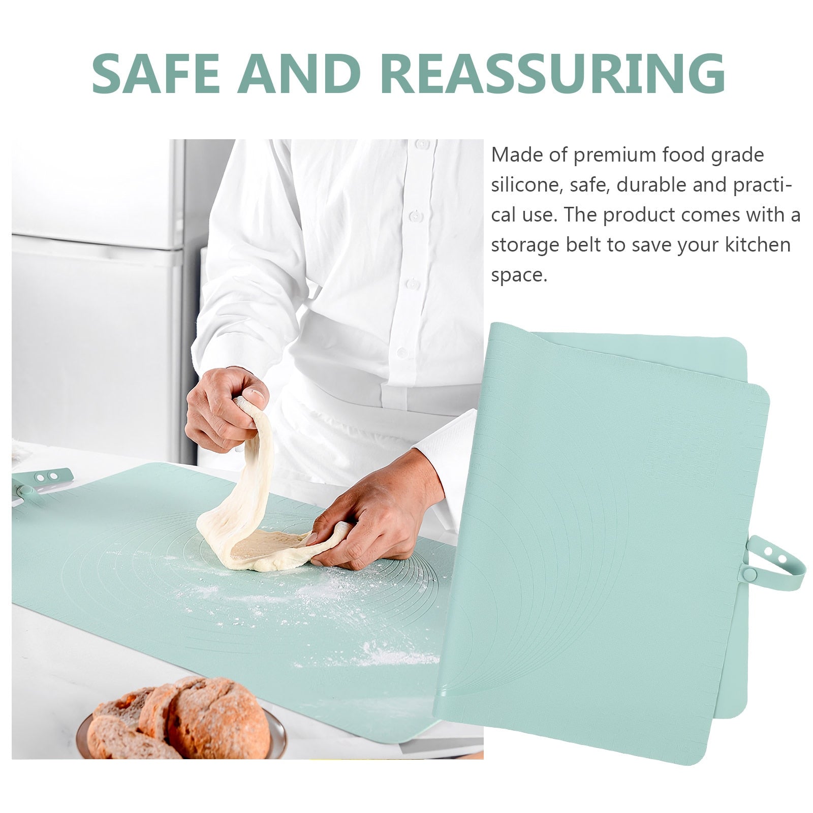 KitchPad™ – Extra große Silikon-Backmatte