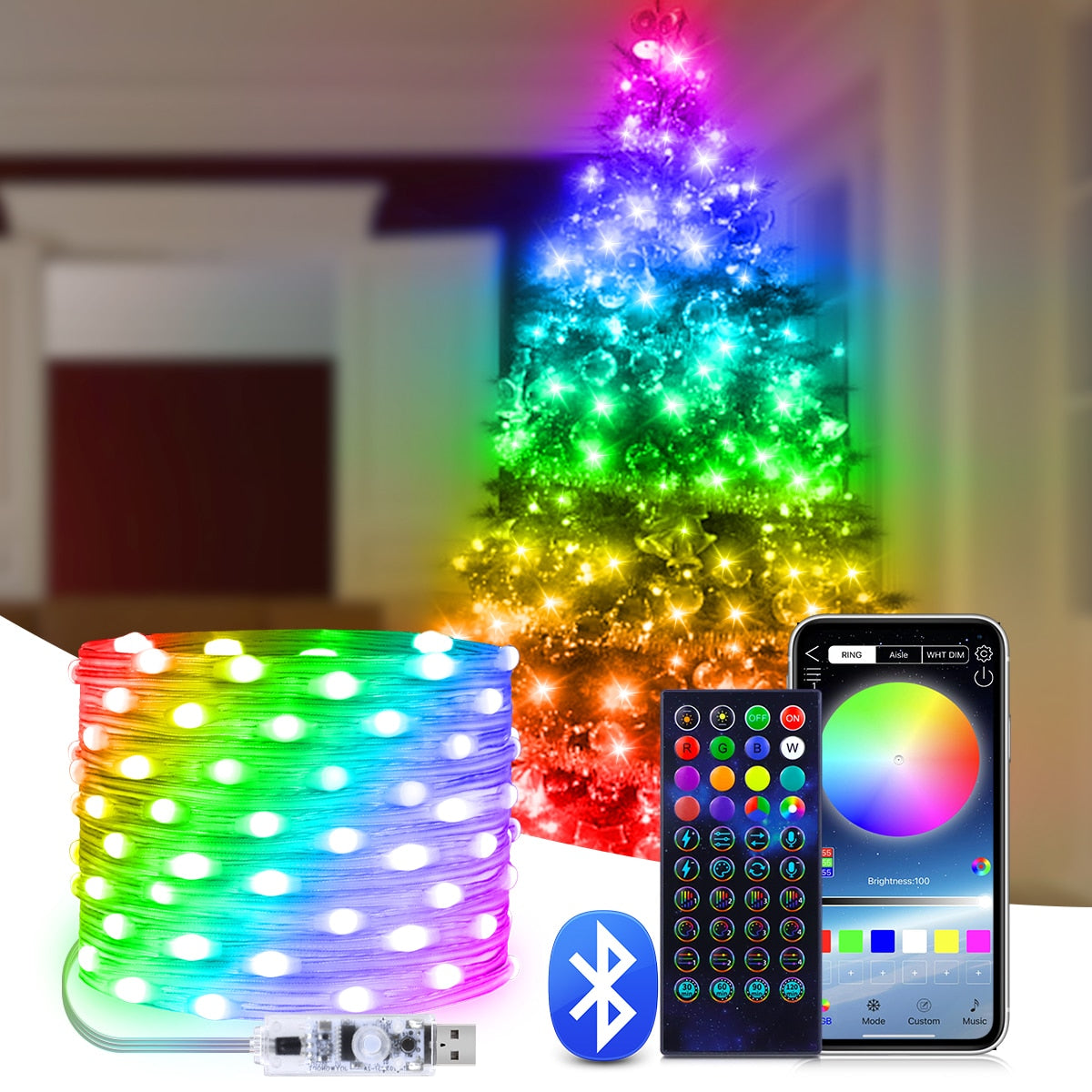 LightConnect™ – App-gesteuerte Weihnachtsbeleuchtung