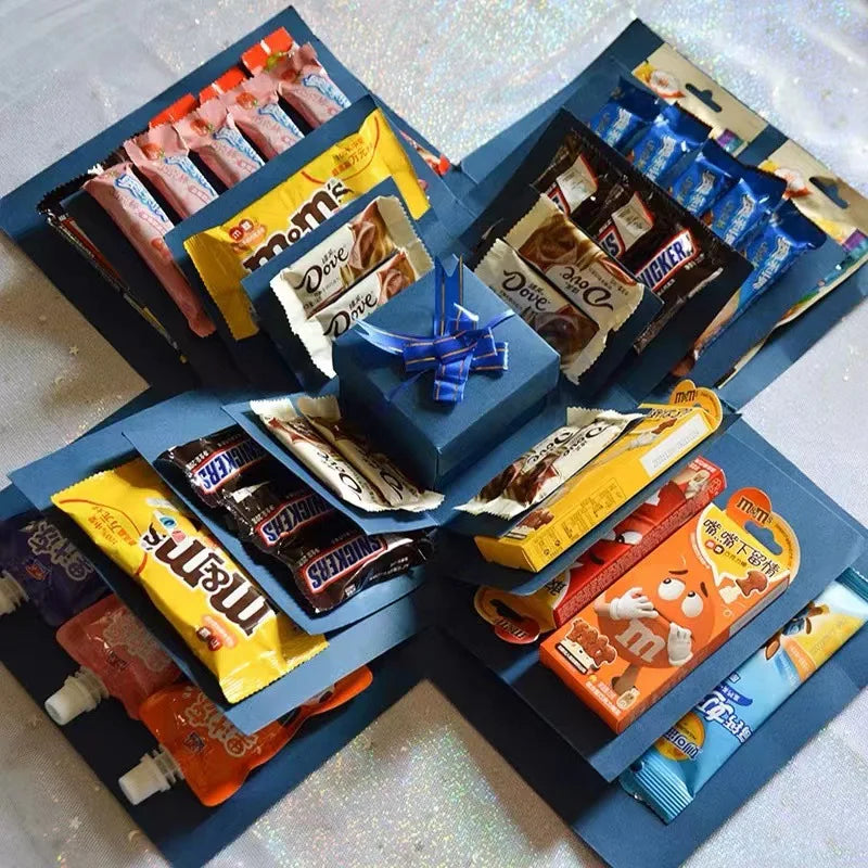 ExplosionBox™ – Personalisierte Geschenkbox für besondere Anlässe
