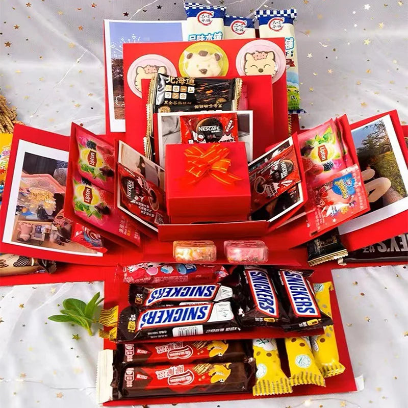 ExplosionBox™ – Personalisierte Geschenkbox für besondere Anlässe