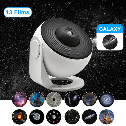 Galaxy Projektor 13-in-1 | Sternenhimmel, Planeten & Milchstraße | LED Nachtlicht mit USB, dimmbar & tragbar für Zuhause 4