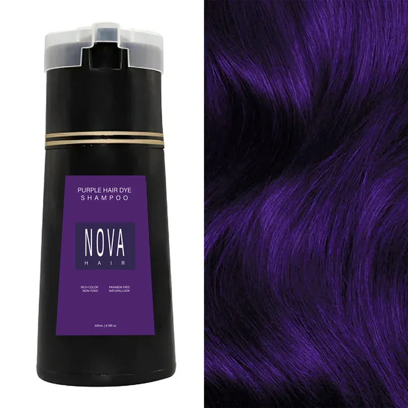 Farbshampoo gegen graues Haar 200 ml | Ohne Ammoniak, mit Ginseng & Ganoderma Extrakt | Deckt in 10 Minuten, hält bis 6 Wochen 11