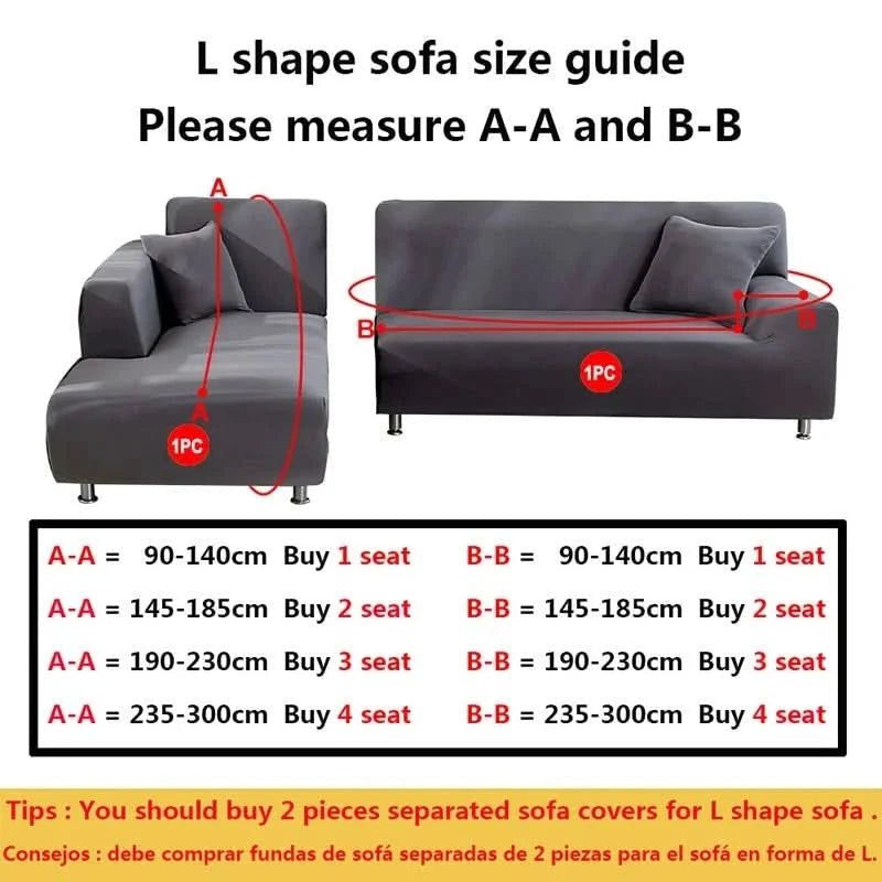 Sofabezug aus gerippten Jacquard-Stoff | Rutschfeste Rückseite für sicheren Halt | Maschinenwaschbarer Schutz für Sofas 8