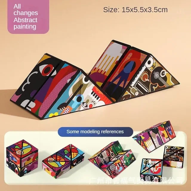 InfiniteFun™ - Formveränderndes Puzzle für Stressabbau und Konzentration