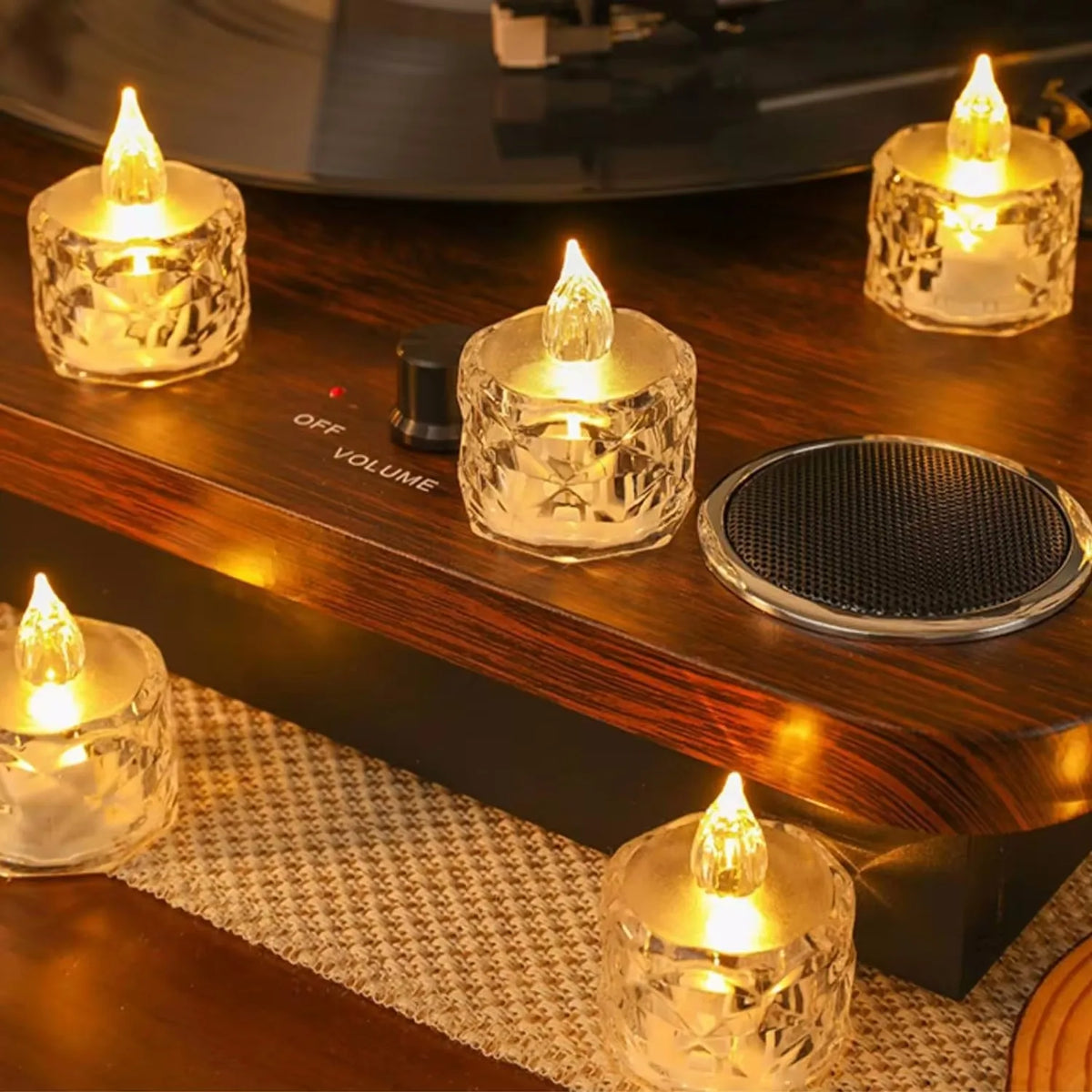 CandleNight™ – Flammenlose Kristallkerze