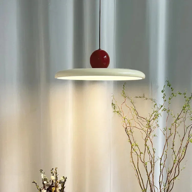 LED-Pendelleuchte im Bauhaus-Stil | 3 Lichtfarben einstellbar, verstellbare Pendellänge | Einfache Deckenmontage 3