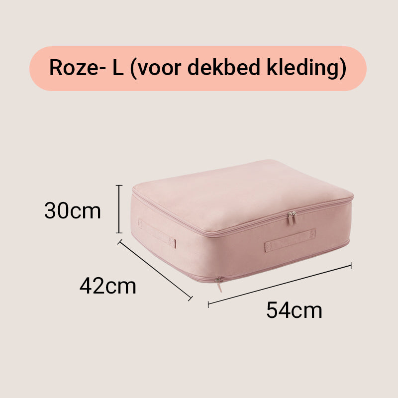 CompressBaggy™ – Vakuumfreie Kompressionsbeutel
