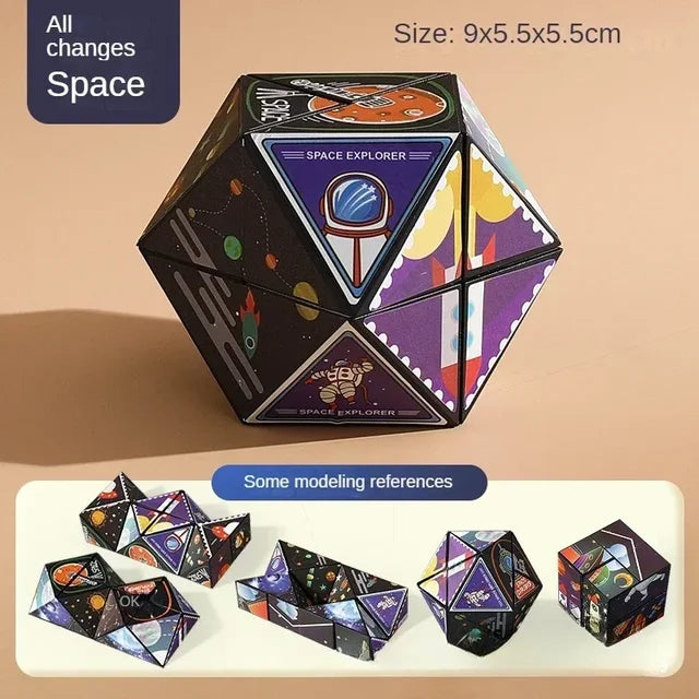 InfiniteFun™ - Formveränderndes Puzzle für Stressabbau und Konzentration