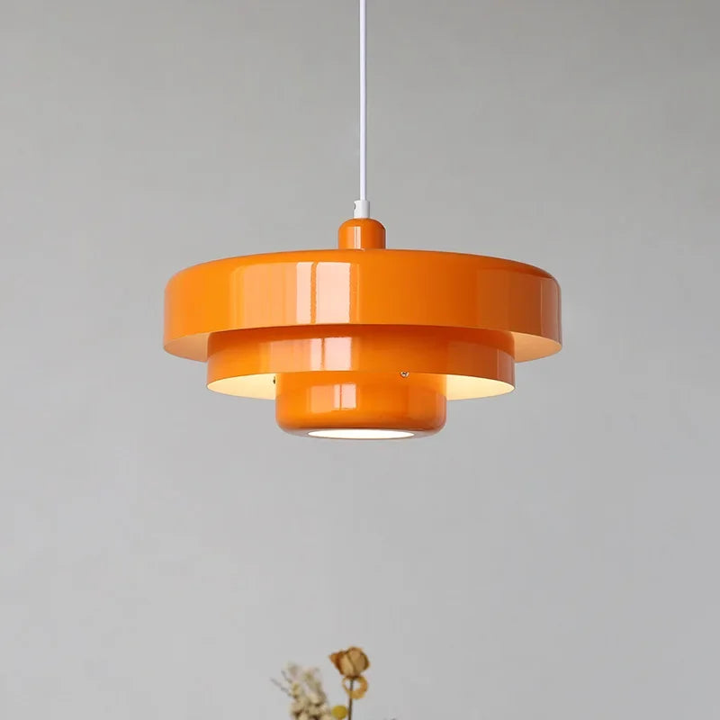 LED-Pendelleuchte Eisen Ø 35 cm, Höhe 21 cm | Geometrisch, 5 Farben wählbar | Warmweiss, Kaltweiss, Neutral, höhenverstellbar 2
