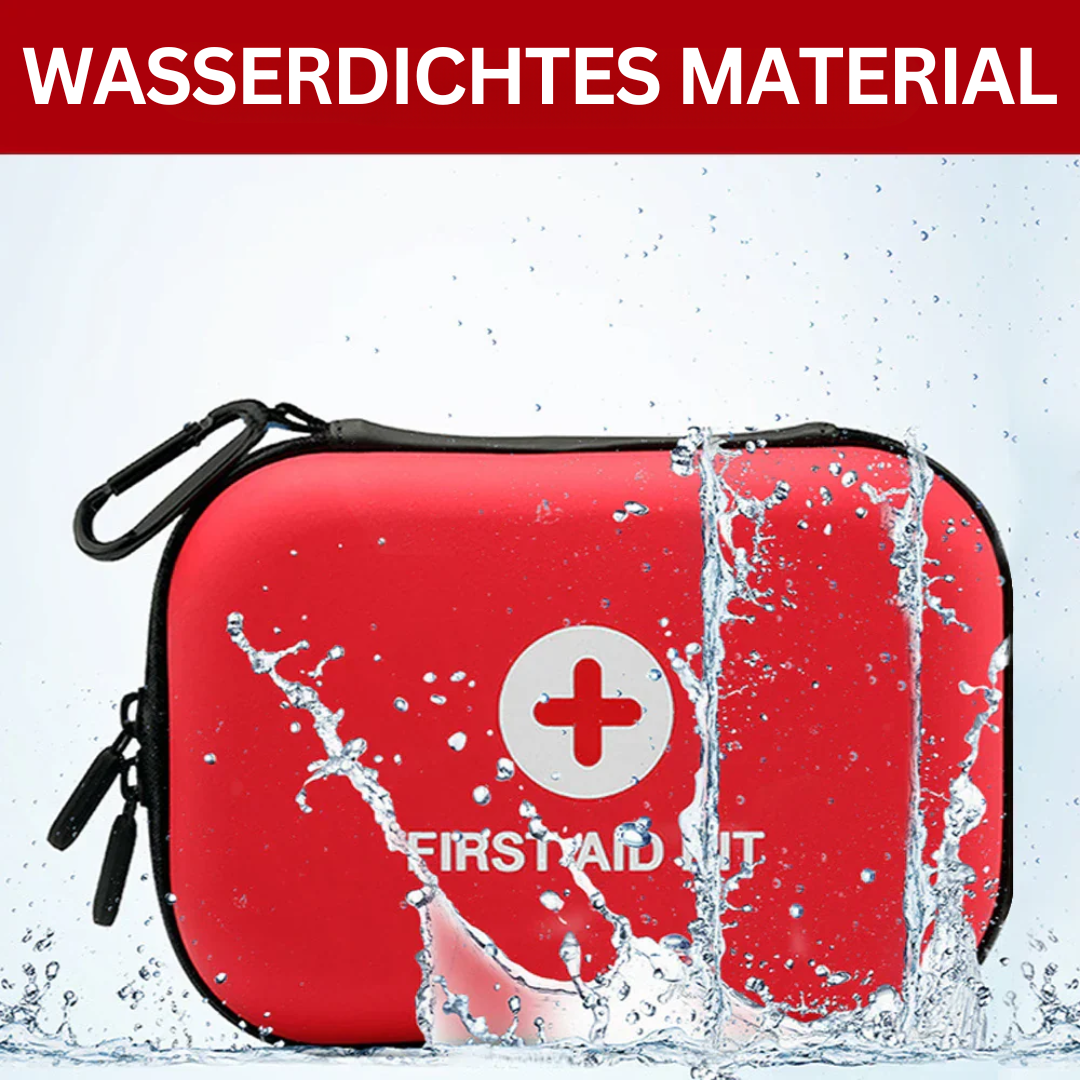 Erste-Hilfe-Set 91-teilig | Stoßfestes EVA-Gehäuse mit PU-Oberfläche | Komplettausstattung für Auto, Reise und Outdoor 6