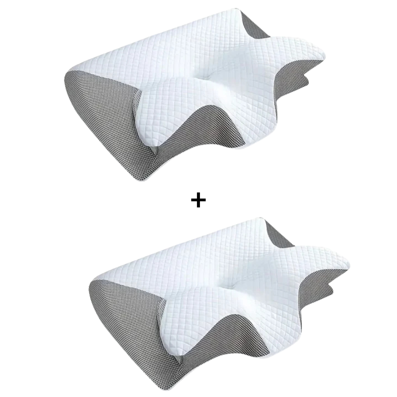 Ergonomisches Nackenstützkissen Memory-Schaum | Passt sich Kopf- und Nackenkontur an | Für schmerzfreien, erholsamen Schlaf 10