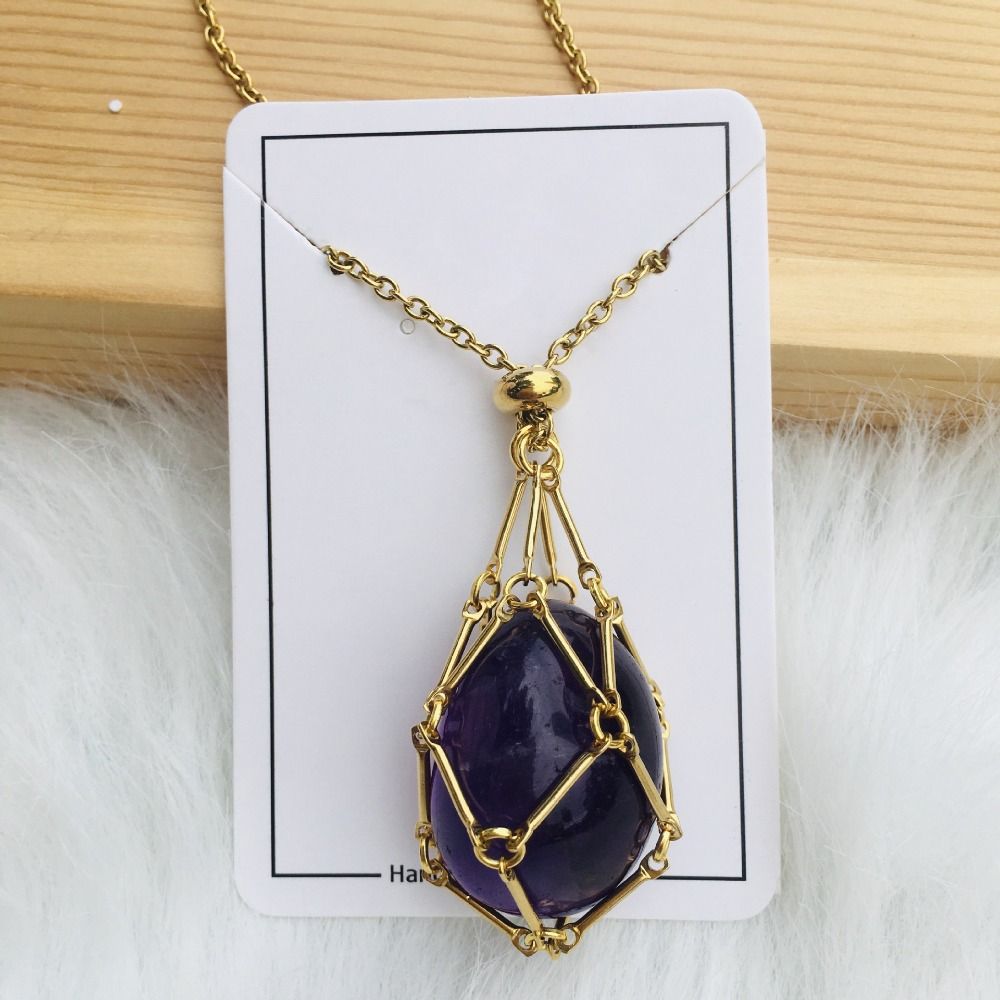 1+1 Gratis | DiamondAura - Auswechselbare Kristallstein-Halskette für strahlenden Stil und innere Harmonie