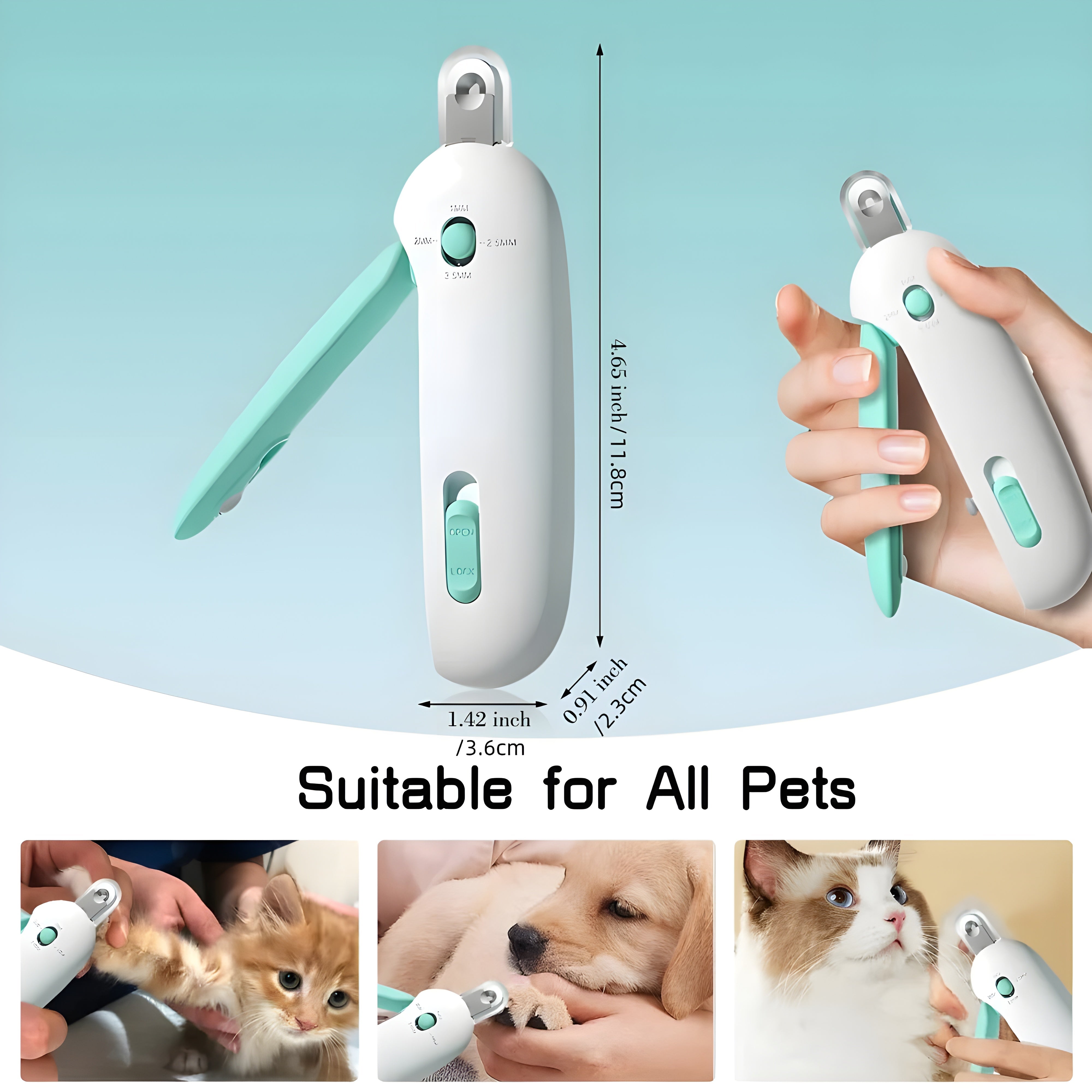 PetClippy™ – Sichere und präzise Nagelschere für Hunde und Katzen