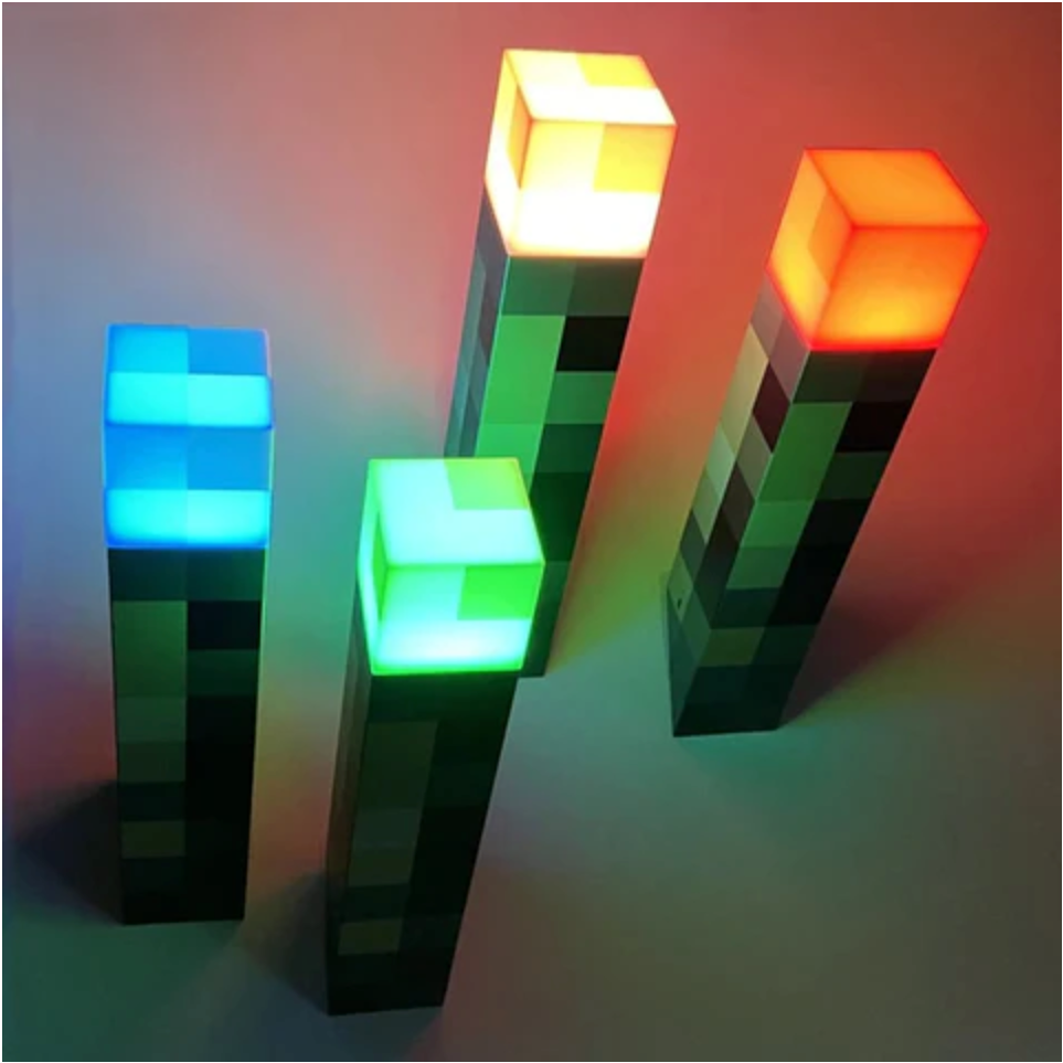 LuminexCore™ - Minecraft Stil Lampe
