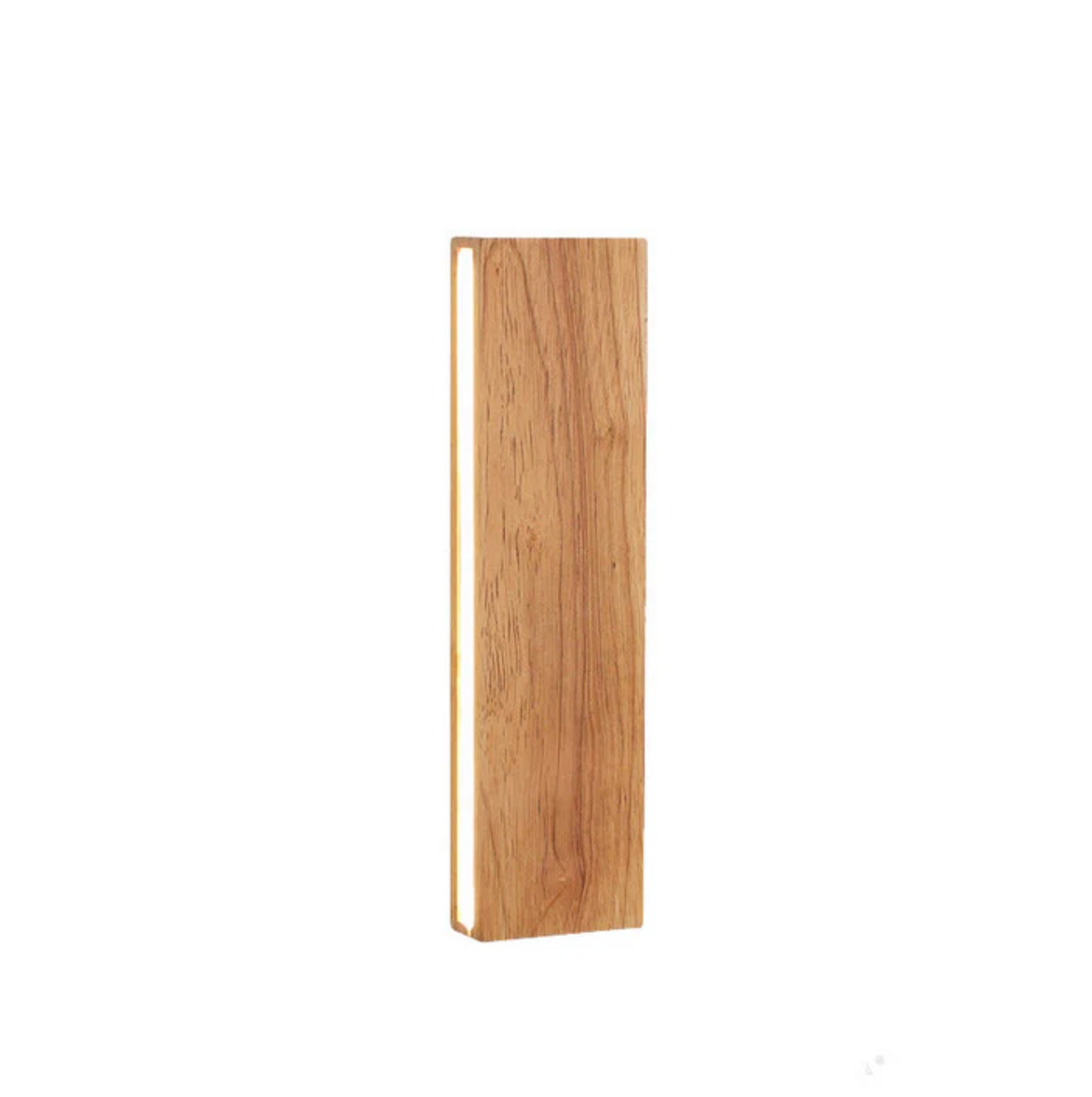 Holz-Wandleuchte mit LED-Lichtlinie | Massivholz, Montage in jeder Ausrichtung | Ideal für Schlafzimmer, Flur & Treppenhaus 9
