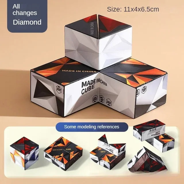 InfiniteFun™ - Formveränderndes Puzzle für Stressabbau und Konzentration