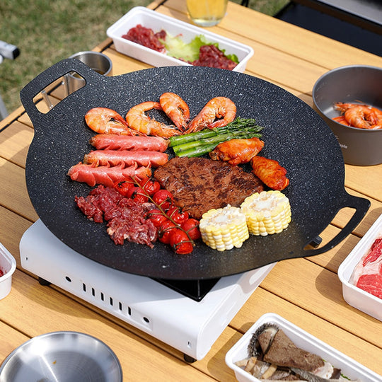 GrillXpert™ - Antihaft-Stein-Grillpfanne