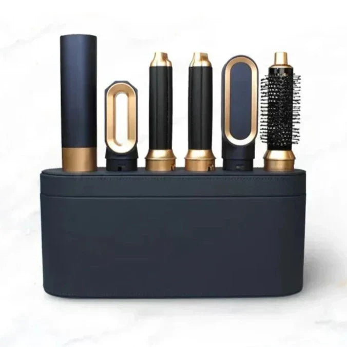 5-in-1 Haarstyler für Damen | Ionentechnologie mit 1000 Watt | Föhnen, Glätten, Locken und Wellen ohne Frizz und ohne Hitzeschäden 5