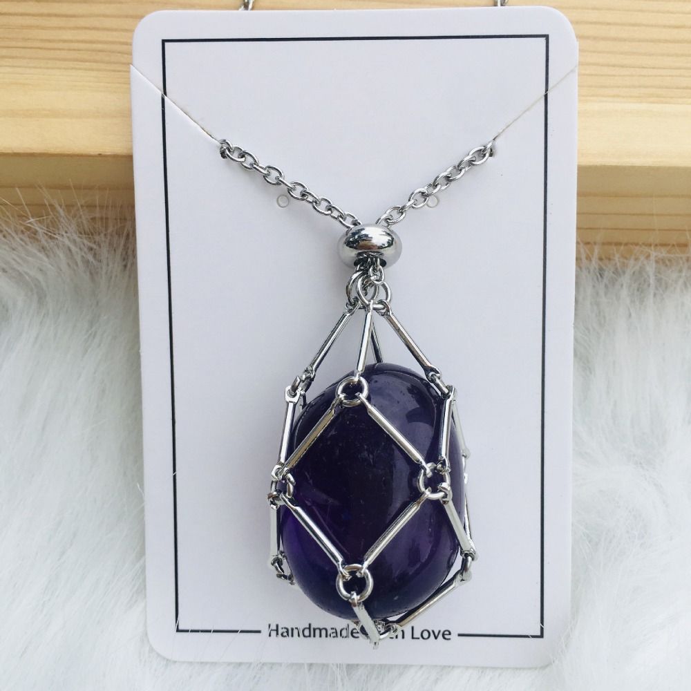 1+1 Gratis | DiamondAura - Auswechselbare Kristallstein-Halskette für strahlenden Stil und innere Harmonie