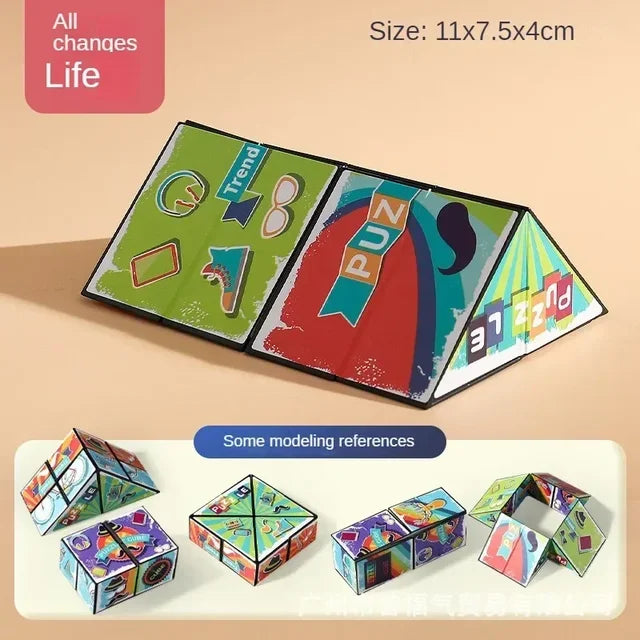 InfiniteFun™ - Formveränderndes Puzzle für Stressabbau und Konzentration