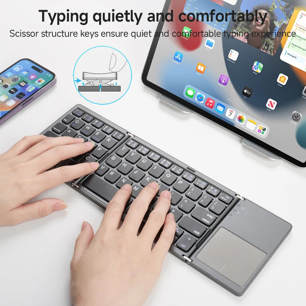 KeyPorta™ – Ultrakompakte tragbare Tastatur