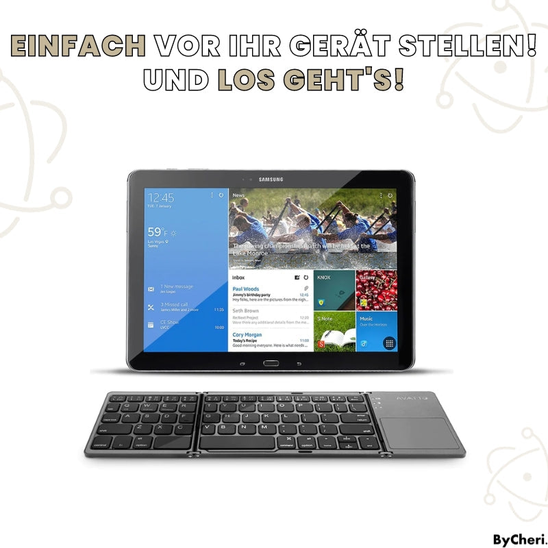 SlimTouch™ - Besseres Tippen, wo immer Sie sind!