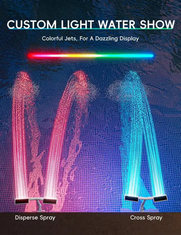 PoolFountainFun™ – Solar-LED-Poolfontäne