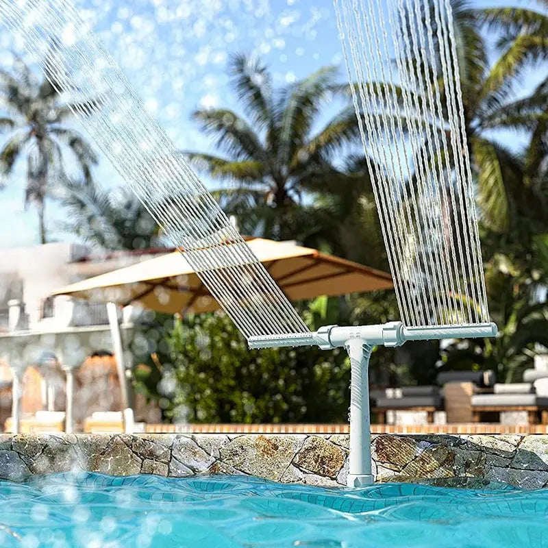 PoolFountainFun™ – Solar-LED-Poolfontäne