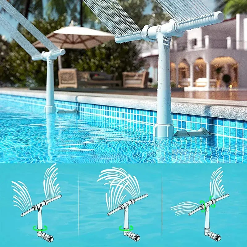 PoolFountainFun™ – Solar-LED-Poolfontäne