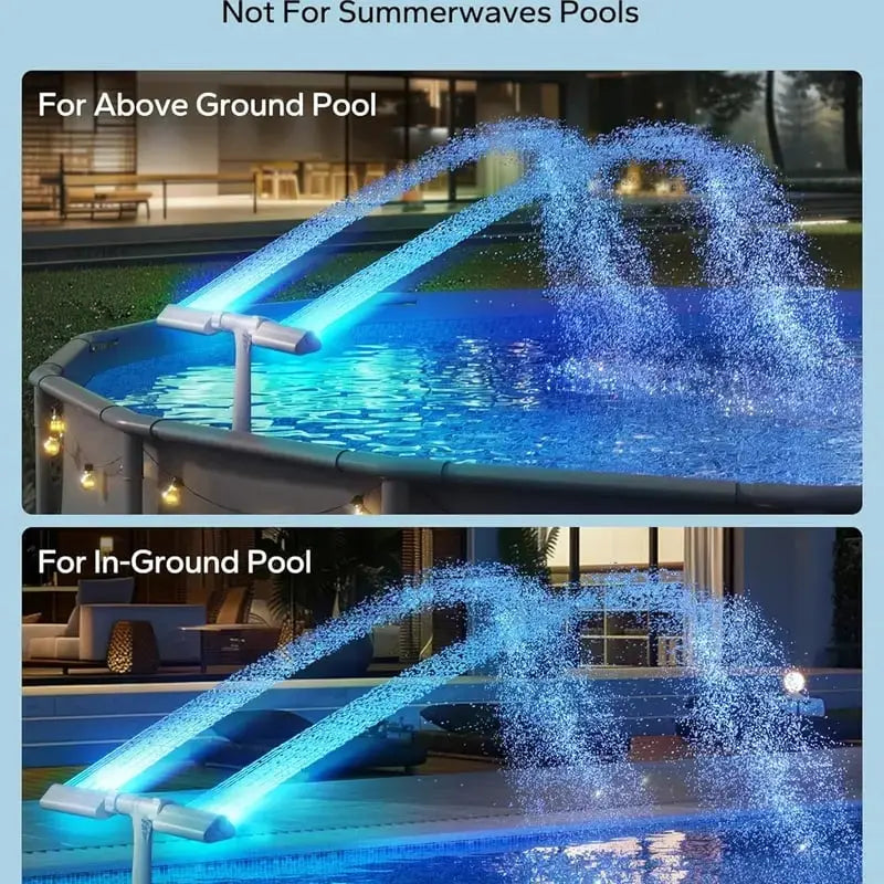 PoolFountainFun™ – Solar-LED-Poolfontäne