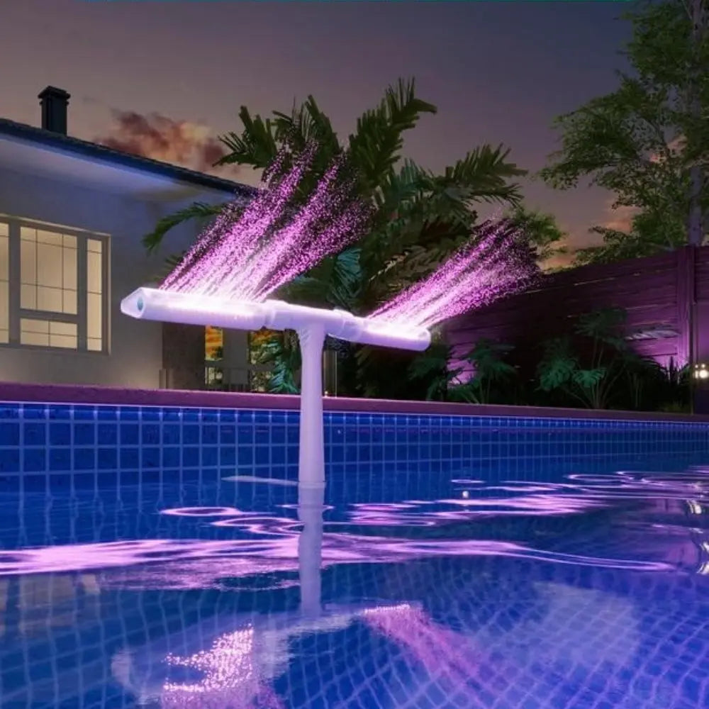PoolFountainFun™ – Solar-LED-Poolfontäne