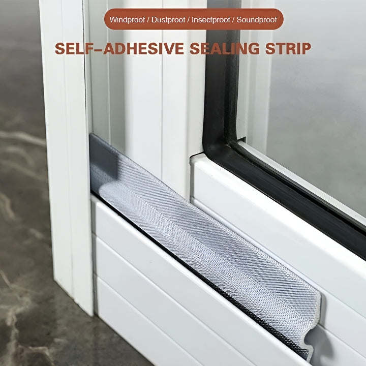 1+1 Gratis | WindStrip - Selbstklebendes Dichtungsband für Türen und Fenster – Schutz vor Zugluft